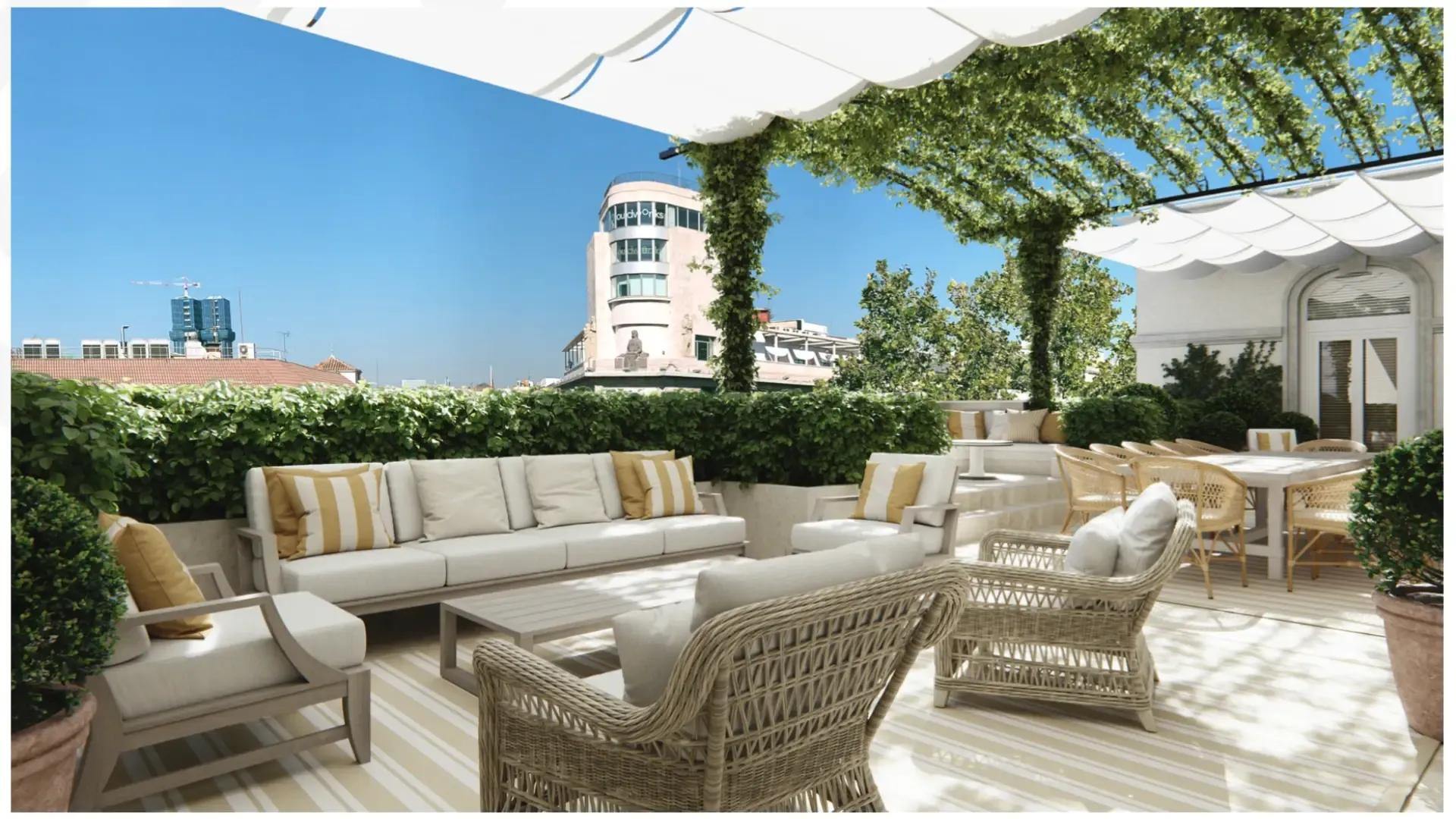 Penthouse at Puerta de Alcalá