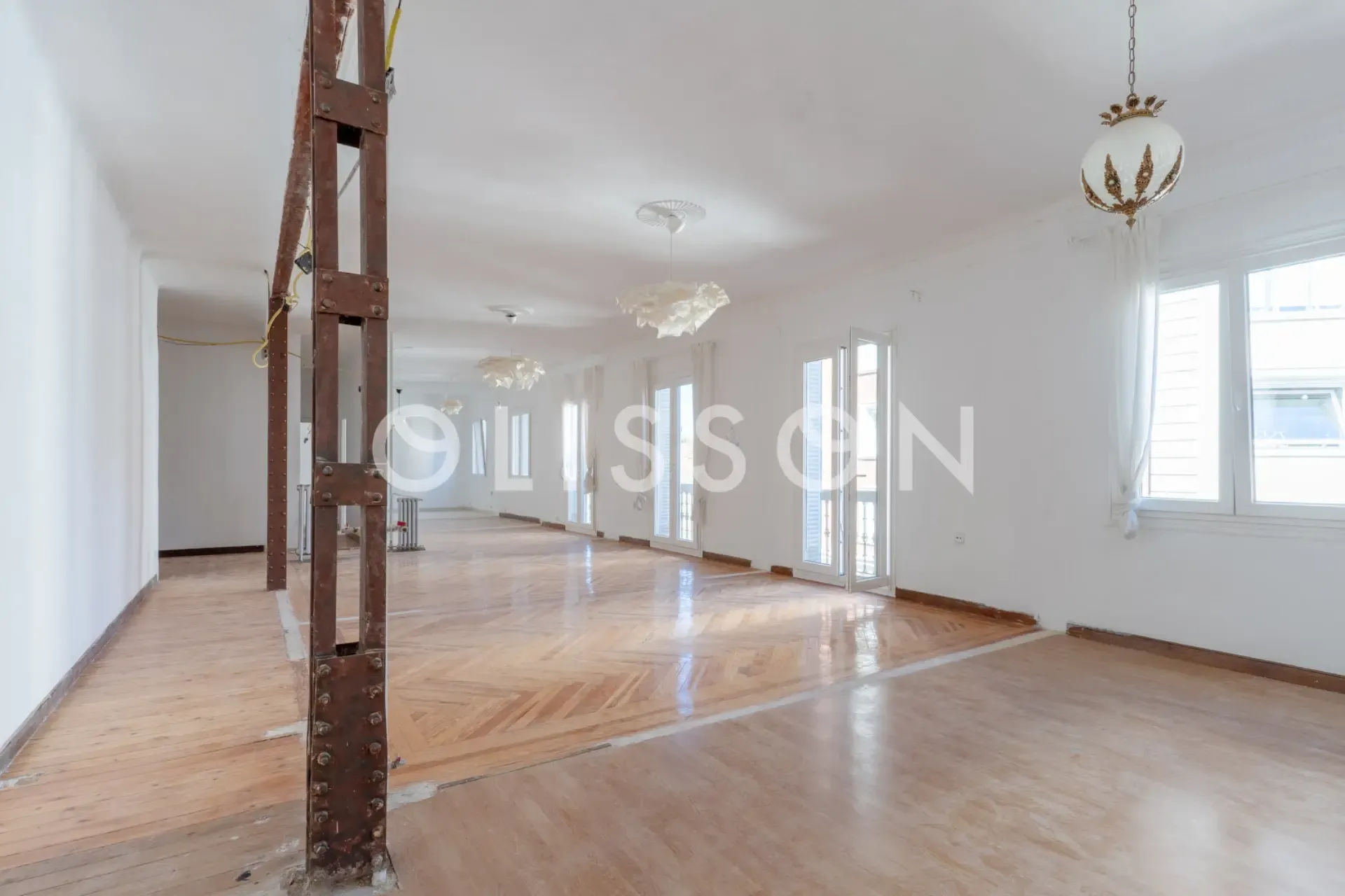 Espectaculares vistas al Parque del Retiro