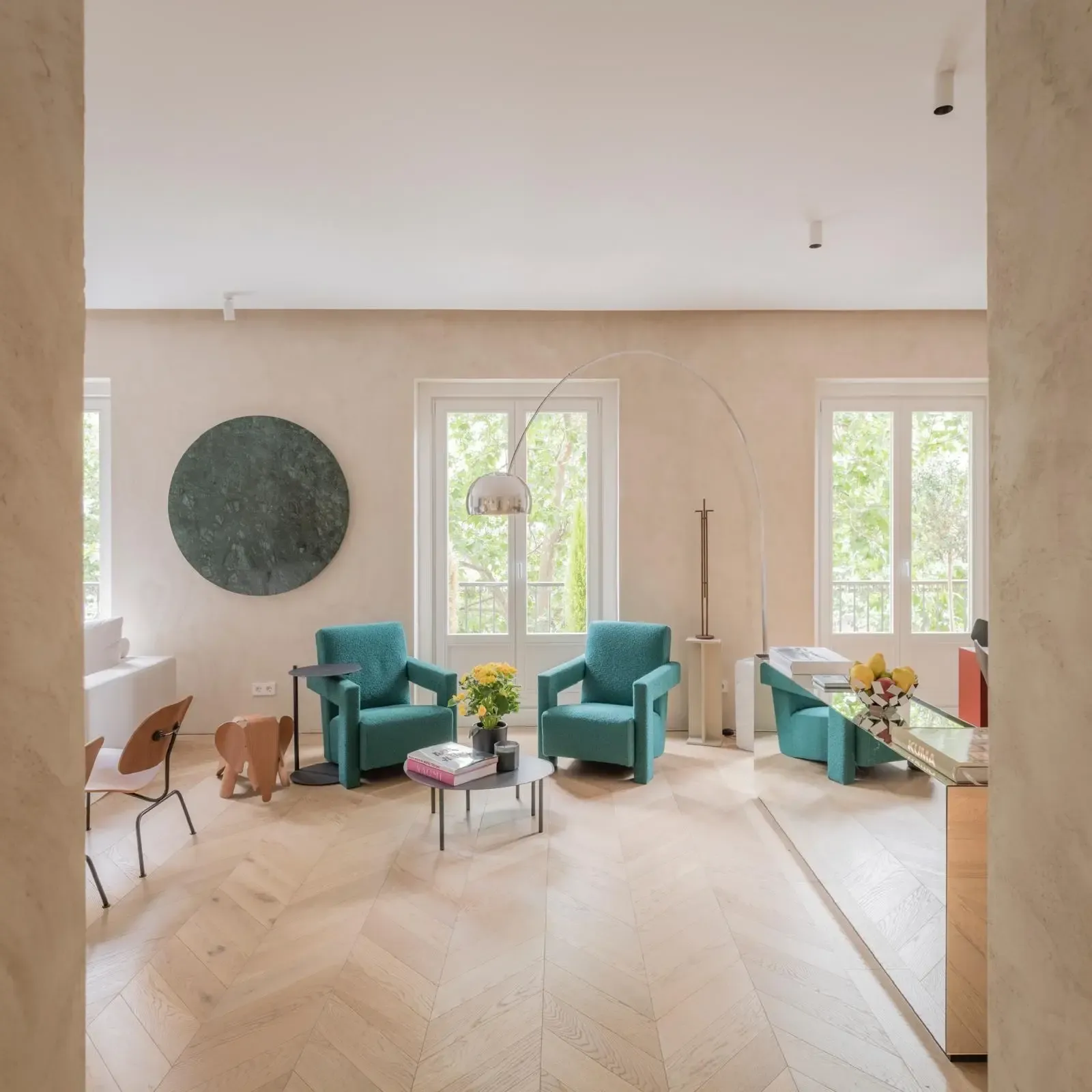 Espectacular piso con reforma de autor en el barrio de Salamanca.