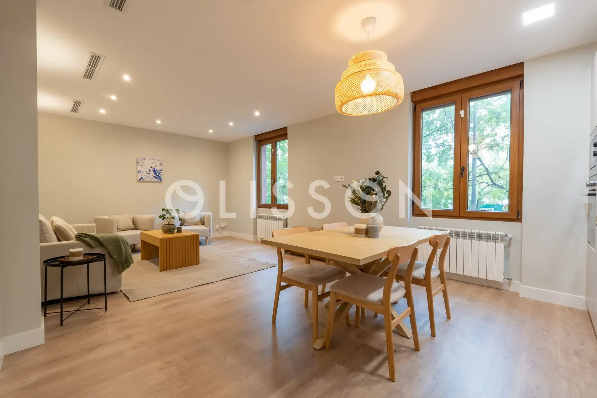 Espectacular piso reformado totalmente exterior en Goya.