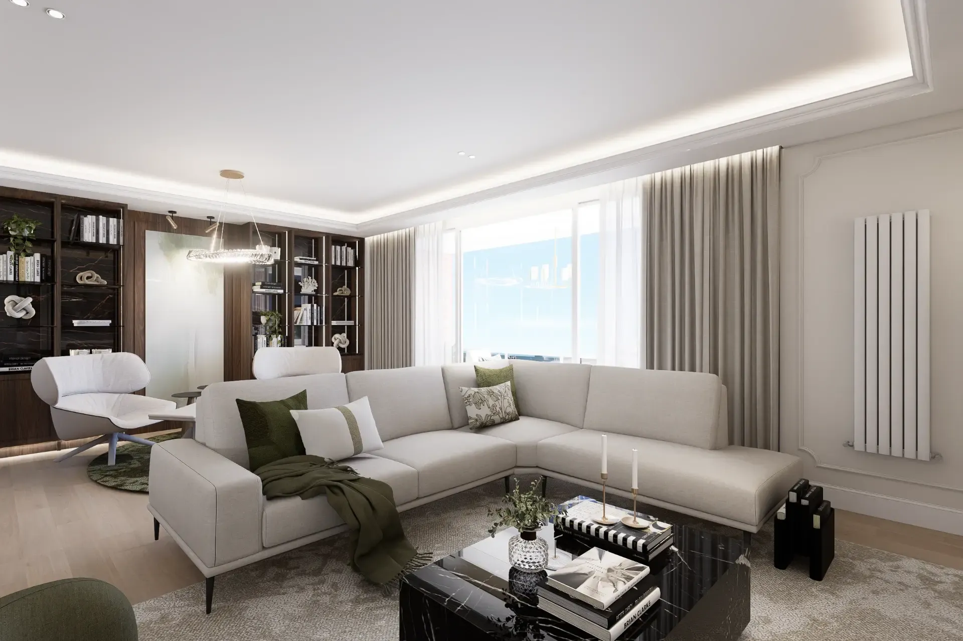 Serrano: planta alta, mucha luz y vistas al Lázaro Galdiano