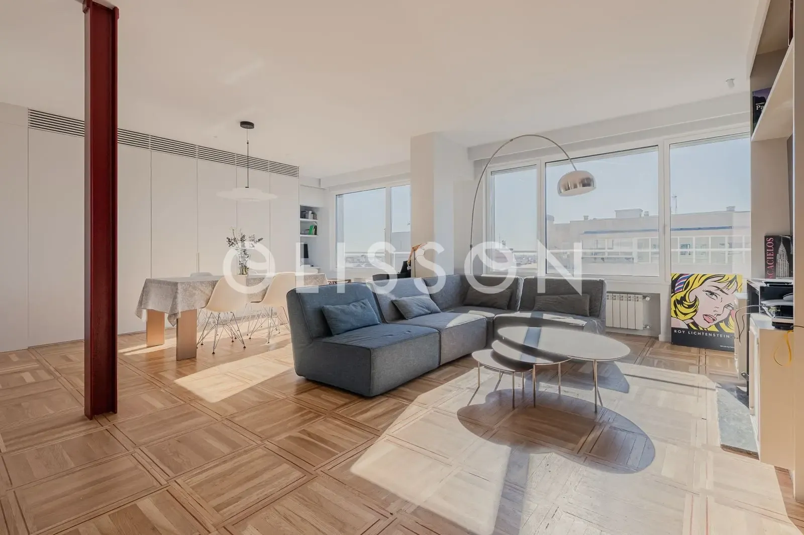 Planta alta exterior con terraza y garaje en Vallehermoso