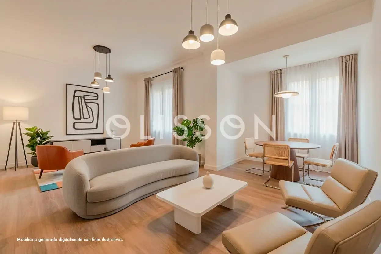 Piso amplio y luminoso con vistas únicas