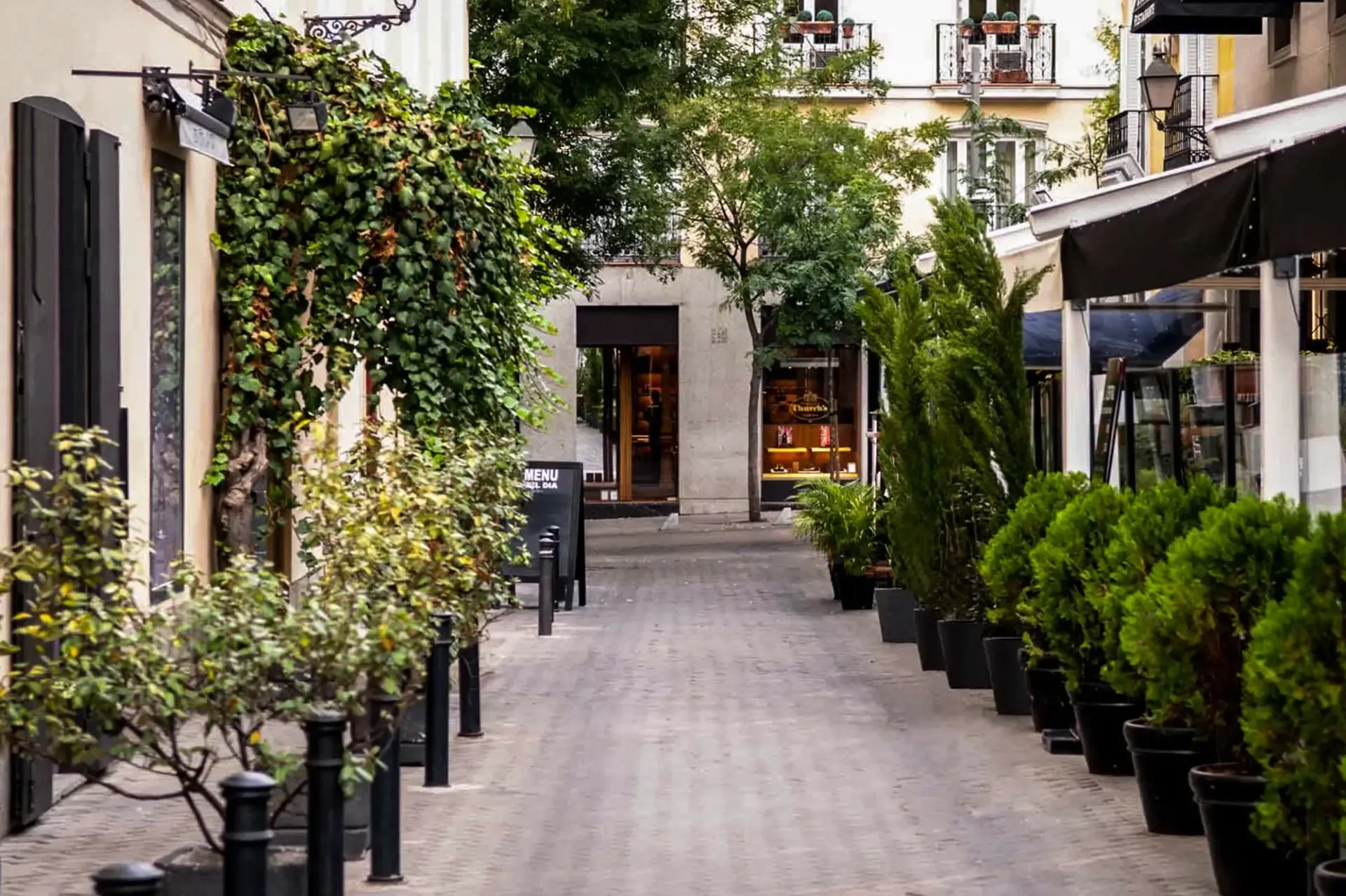 Un ático con terraza y garaje en Recoletos