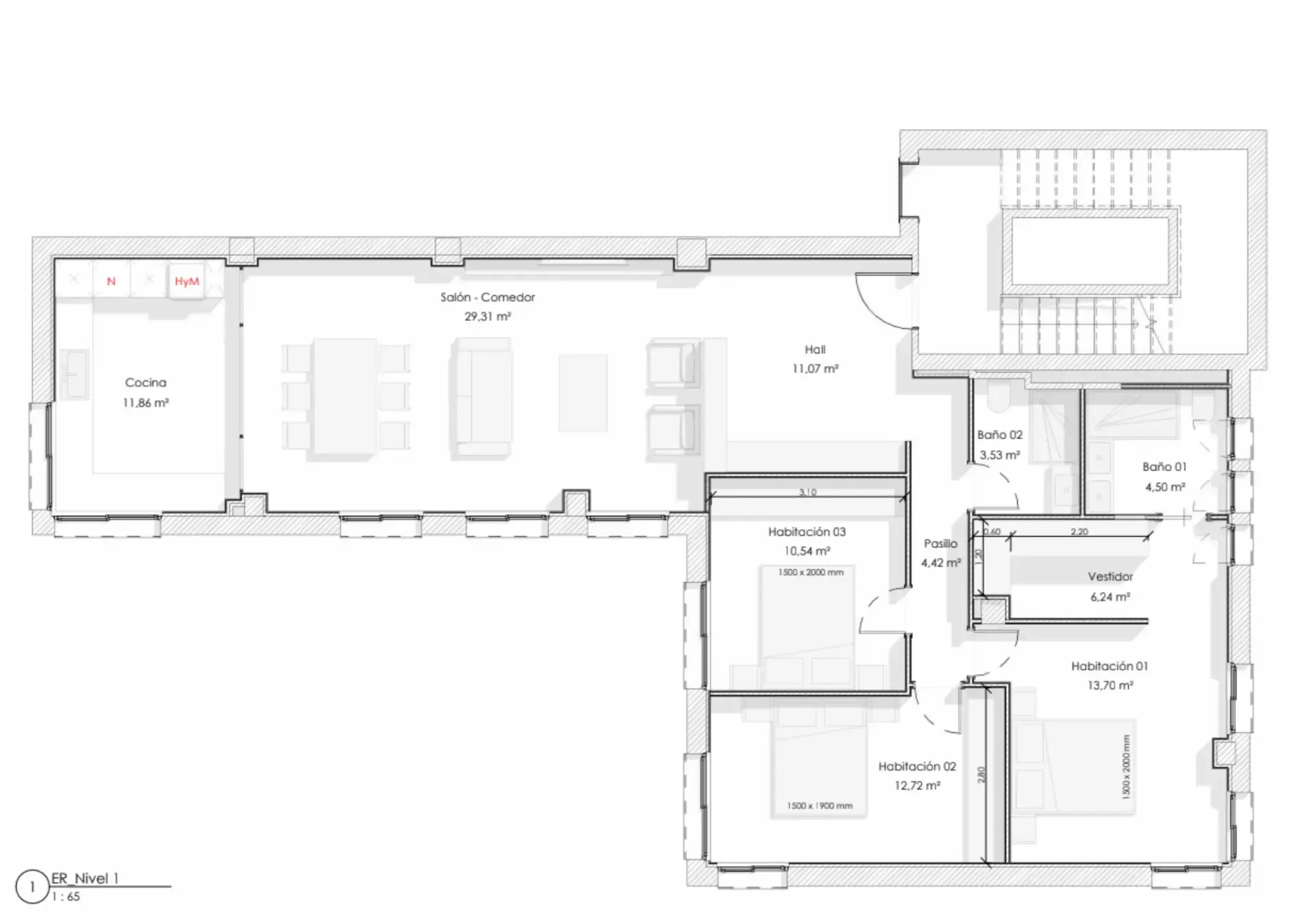 Reforma de lujo con garaje en finca