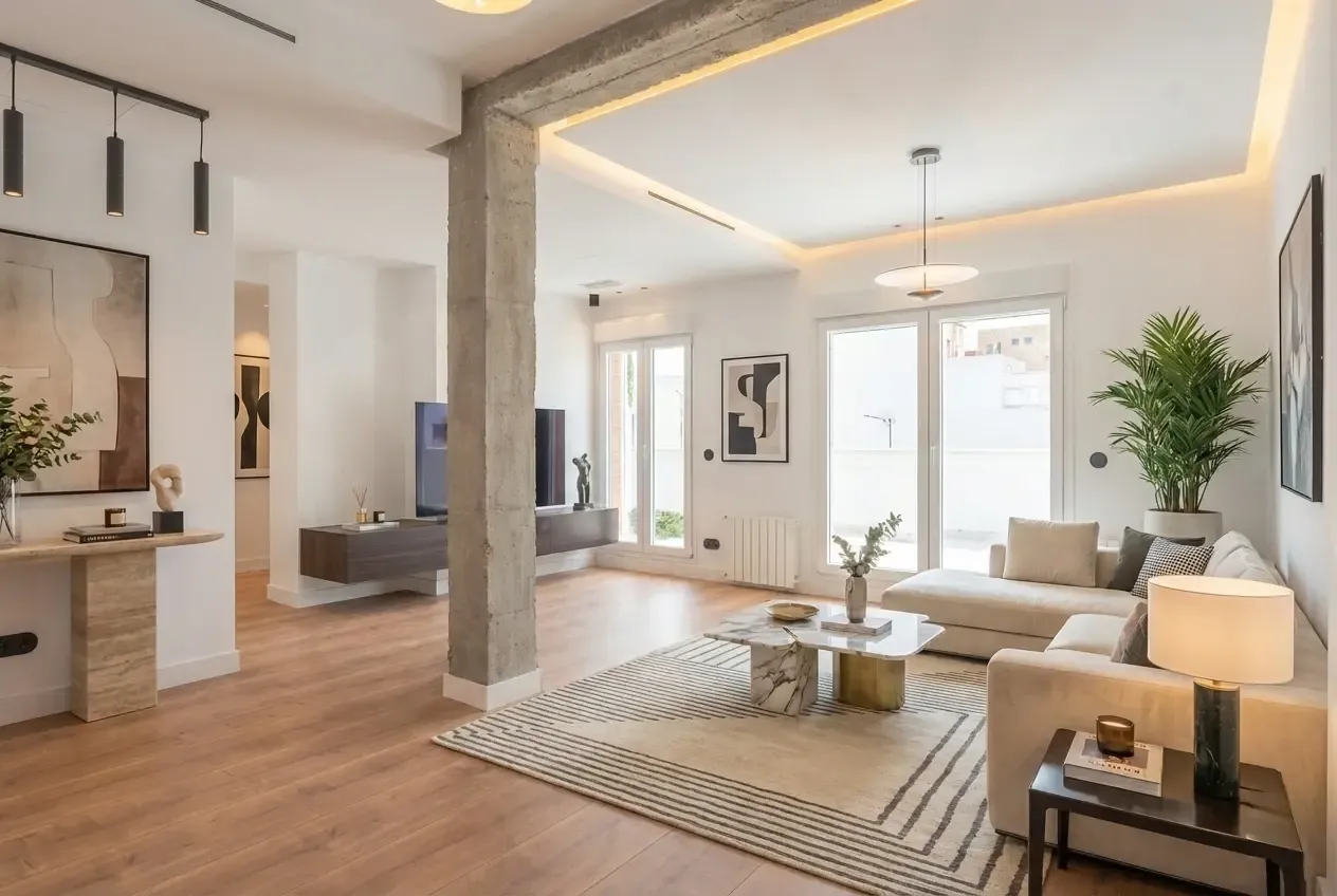 Exclusiva vivienda reformada a estrenar con terraza de 28 m² cerca de Las Ventas