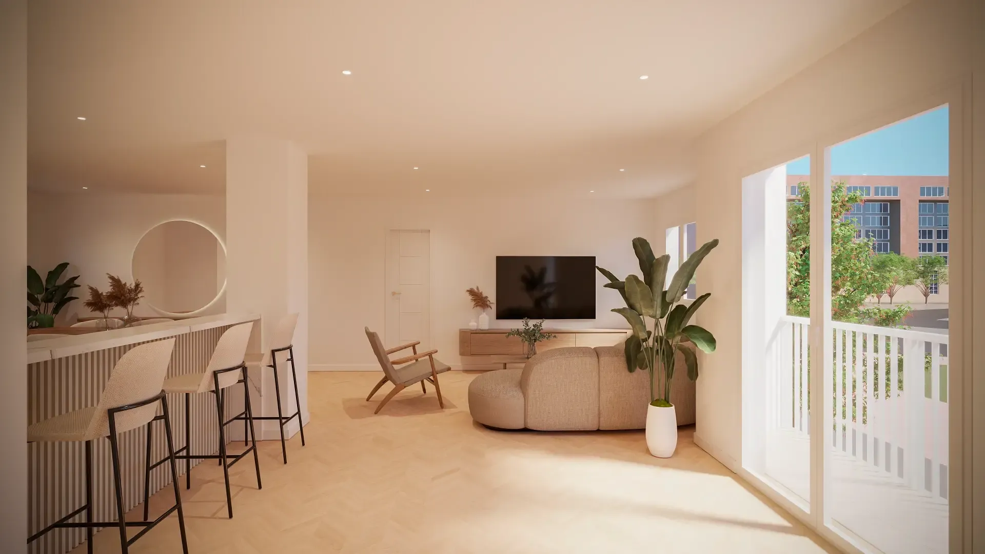 Amplia vivienda totalmente reformada con terraza y garaje en Chamartín