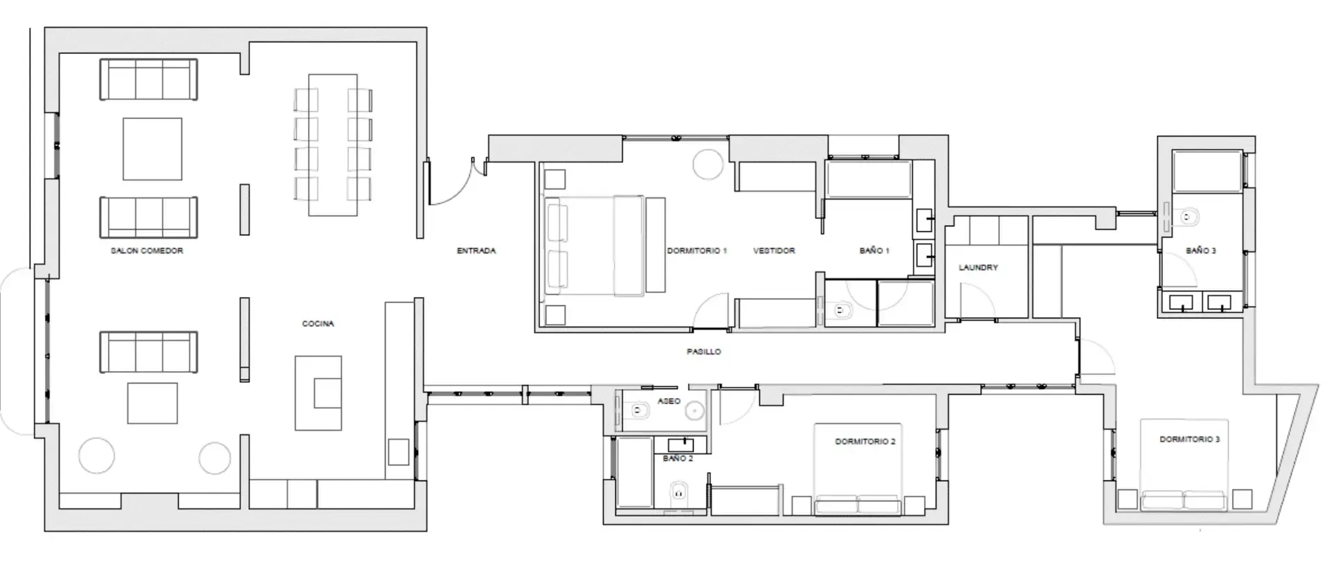 Exclusiva vivienda reformada en Barrio de Chamberí