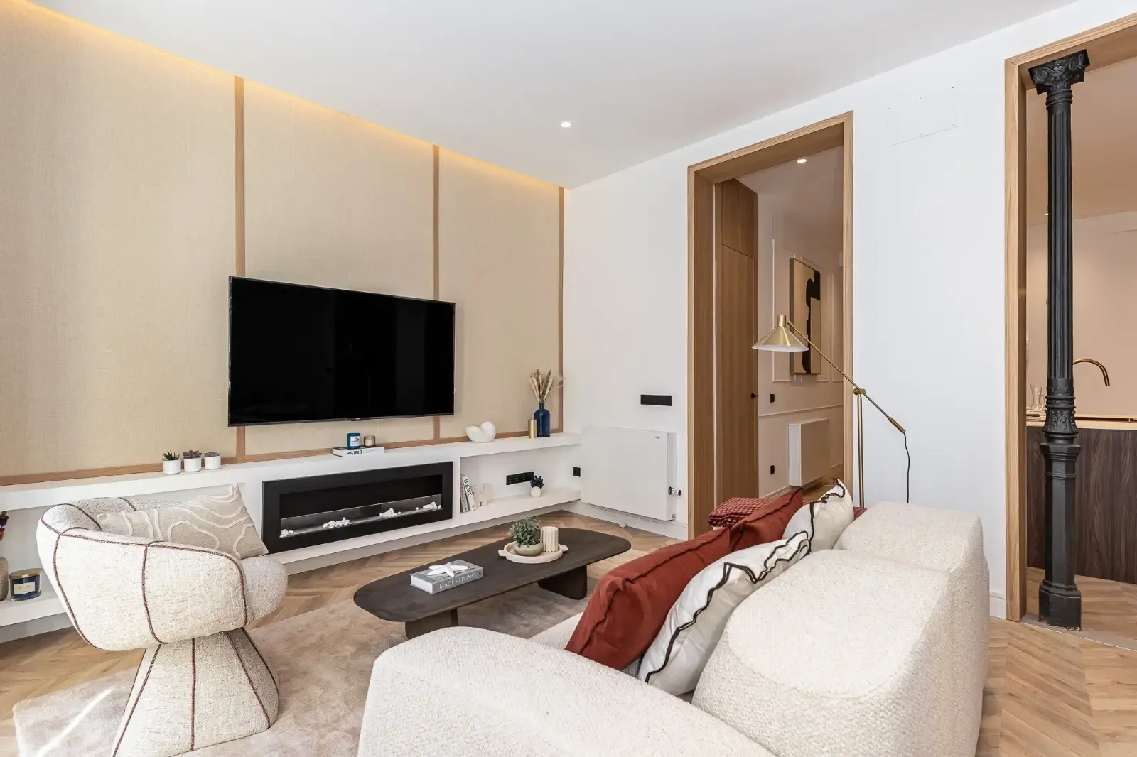 Magnífico piso reformado junto a Gran Vía 