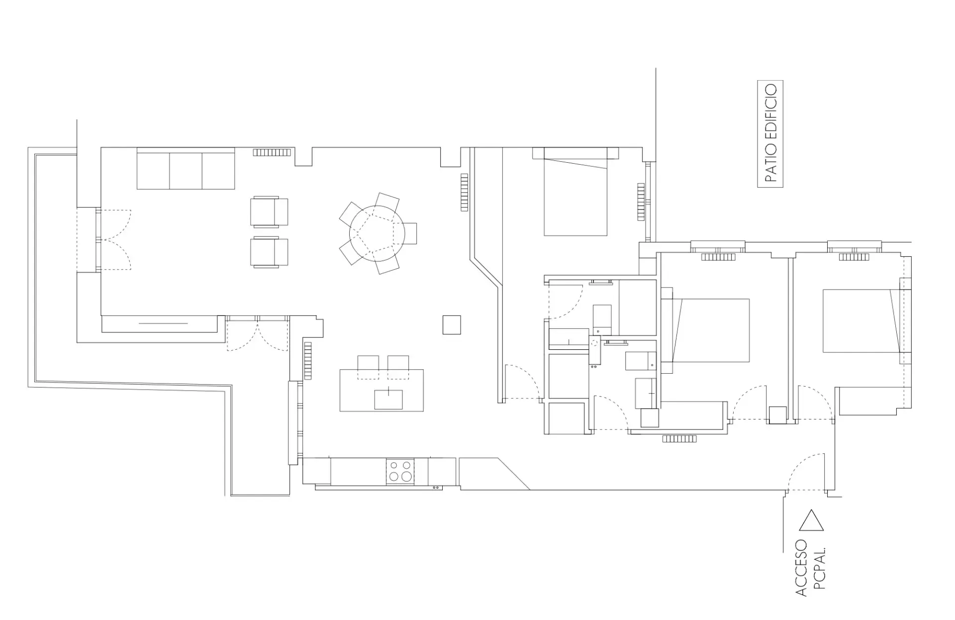 Gran terraza, espacios abiertos y una localización privilegiada