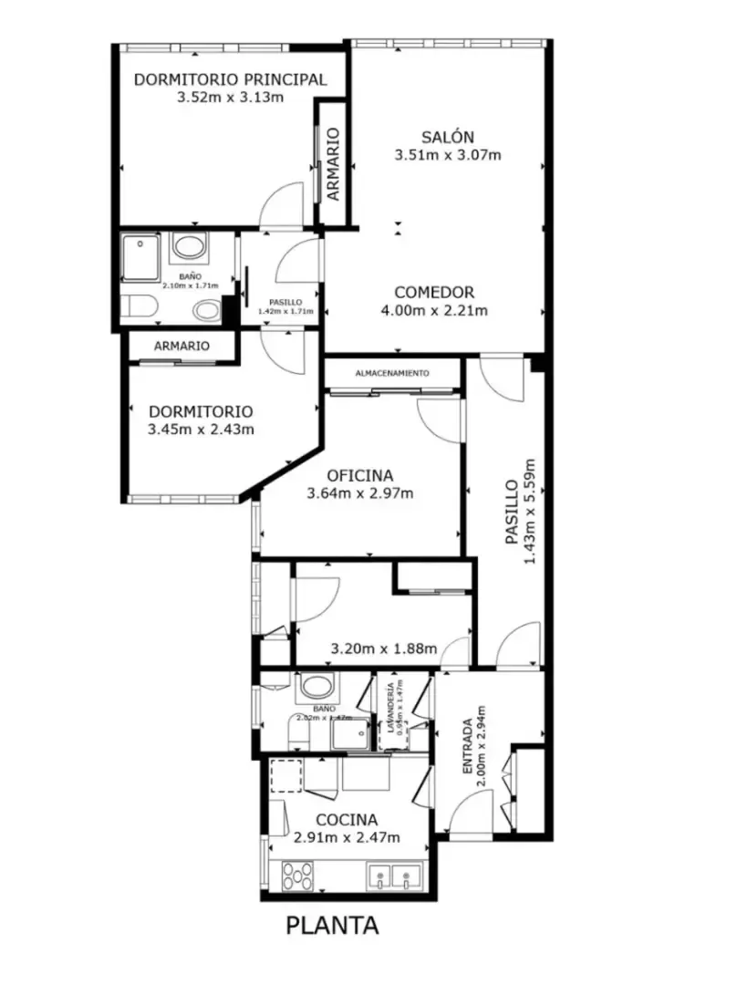 Piso Acogedor con Abundante Luz Natural y Plaza de Garaje