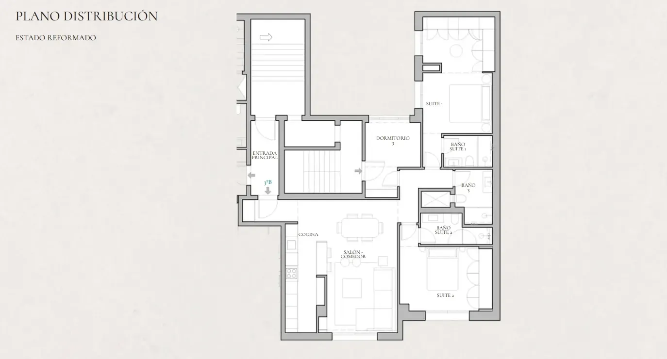 Magnifico piso de diseño a estrenar.