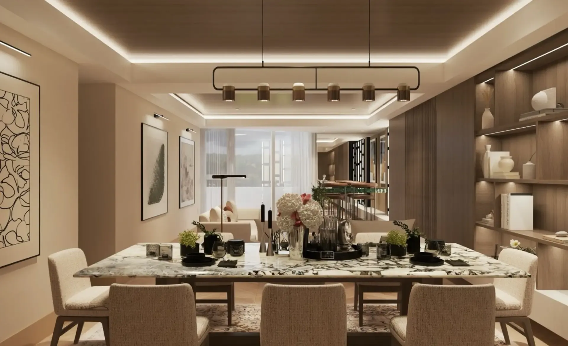 Sofisticada vivienda reformada en el corazón de Madrid